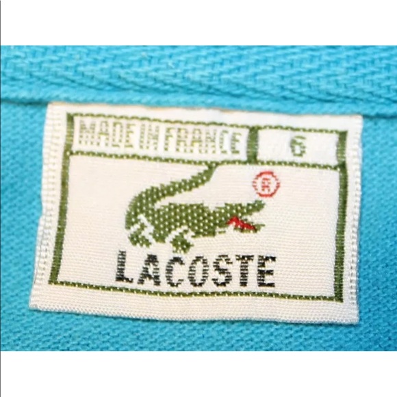 Lacoste Women Ocean Blue Polo Shirt Short Sleeve 6 - Picture 9 of 10